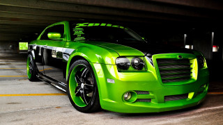 Green car parking garage meter - a parking garage next free wallpaper