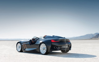 Black sports car desert mountains 5 - the desert free wallpaper