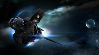Sci fi fighter ship space 2 - a sci free wallpaper for desktop