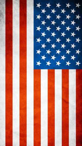 Red white blue american flag - poster free wallpaper for mobile