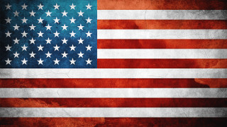 Grungy american flag faded background 2 - plain free wallpaper