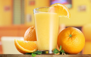 Orange juice glass oranges tv - orange free wallpaper
