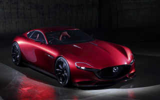 Red sports car dark room 76 - a spotlight free wallpaper