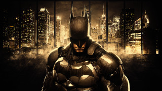 Batman cityscape night armor ruins - a batman free wallpaper