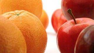 Orange closeup fruit background depth - fruit free wallpaper