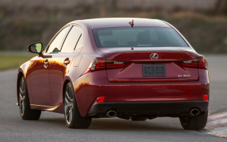 Red car street parking meter - a street corner free wallpaper