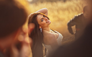 Aramenta dianthe vail beach sunset - smiling free wallpaper