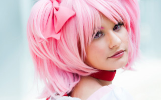 Pink hair aya goda anime - anime girl free wallpaper