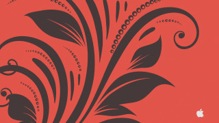 Red floral apple artdeco girls - an art deco painting free wallpaper for desktop