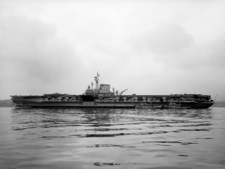 Large ship water shore boat 3 - a shore line free wallpaper