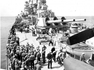 People boat battleship plane water - charles mozley free wallpaper