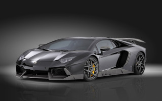 Grey sports car yellow wheels - a grey sports car free wallpaper