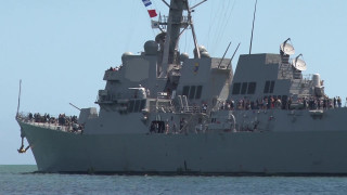 Large ship people water beach - person free wallpaper