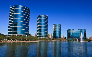 Buildings lake sky fountain architecture - bob singer free wallpaper