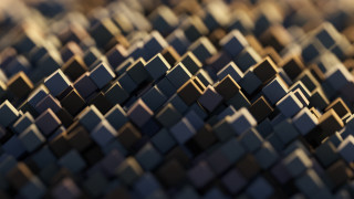 Large square tiles geometric abstract - octane renderer free wallpaper