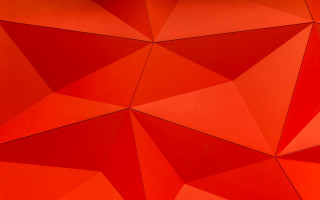 Red triangle wall clock geometric - geometric shape free wallpaper for desktop