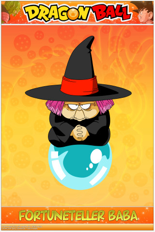 Cartoon character witch hat ball - free halloween wallpaper for mobile