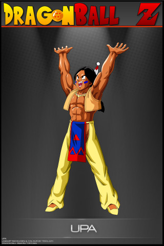 Cartoon character holding ball fist - a ball free wallpaper for mobile