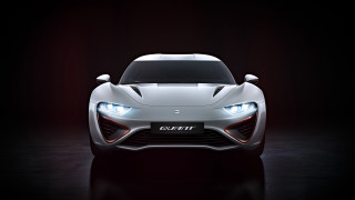 White sports car dark room 5 - its light free wallpaper for desktop