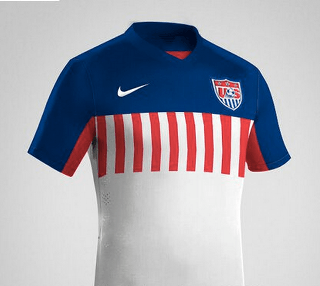 Soccer jersey usa flag white - free sports wallpaper for tablet