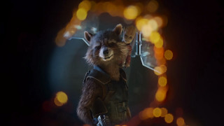 Rocket raccoon blurry lights full - the background and a blurry background free wallpaper for desktop