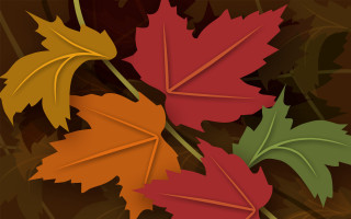 Leaves brown background digital plant - david brewster free wallpaper