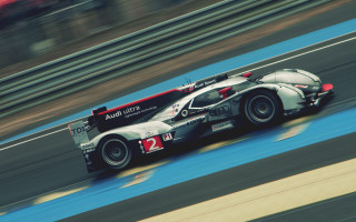 Race car military tilt shift - a track free wallpaper
