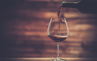 Wine pour bottle wooden wall - a bottle of wine free wallpaper for desktop