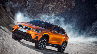 Orange suv dirt road mountain - aquirax uno free wallpaper