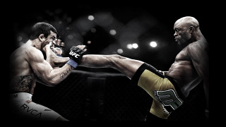 Cage fight two men bald - a cage free wallpaper