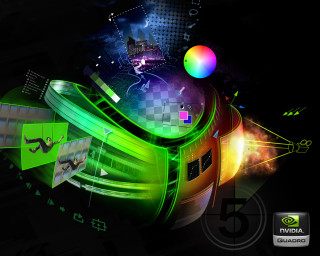 Colorful abstract background keyboard mouse - 3 d free wallpaper for desktop