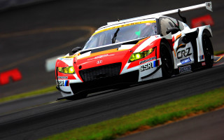 Red white racecar number front - a number free wallpaper