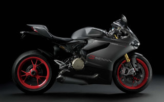 Black motorcycle red rims photorealism 2 - red rim free wallpaper