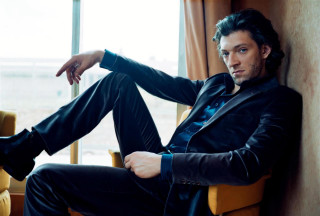 Man suit chair window hand - magazine free wallpaper