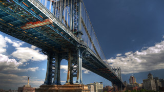 Bridge water sky clouds architecture - a bridge free wallpaper for desktop