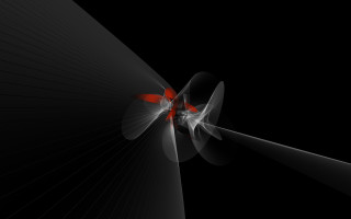 Red light black background wings - sharp foccus ilustration free wallpaper for desktop