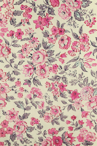 Flowery fabric pink flowers white - a close up free wallpaper for mobile
