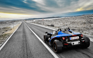 Blue black sports car cloudy - sports car free wallpaper