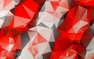 Red white abstract triangles geometric - triangle free wallpaper