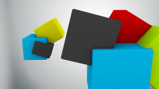 Colorful object white gray black - a gray wall behind free wallpaper