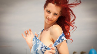 Redhair smiling waving kitsch daphneallen - smiling free wallpaper