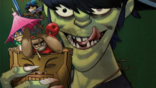 Creepy man cellphone food pop - a cartoon of a man free wallpaper