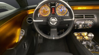 Car dashboard steering wheel clock - free technology wallpaper