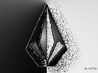 Black white logo diamond rings - image free wallpaper