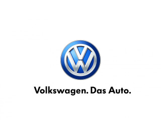Volkswagen logo white background word - bauhau free wallpaper
