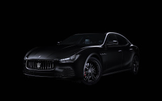 Black maserati dark neoclassicism digital - visible free wallpaper