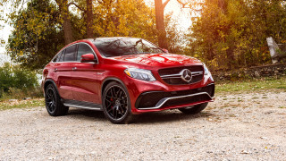 Red mercedes maximalism detailed nature - maximalism free wallpaper for desktop