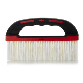 White black brush red trim - free retro wallpaper for tablet