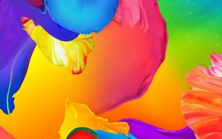 Rainbow flower colorful background ultrafine - alberto seveso free wallpaper