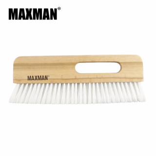 Wooden handle brush white bristles - postminimalism free wallpaper for tablet